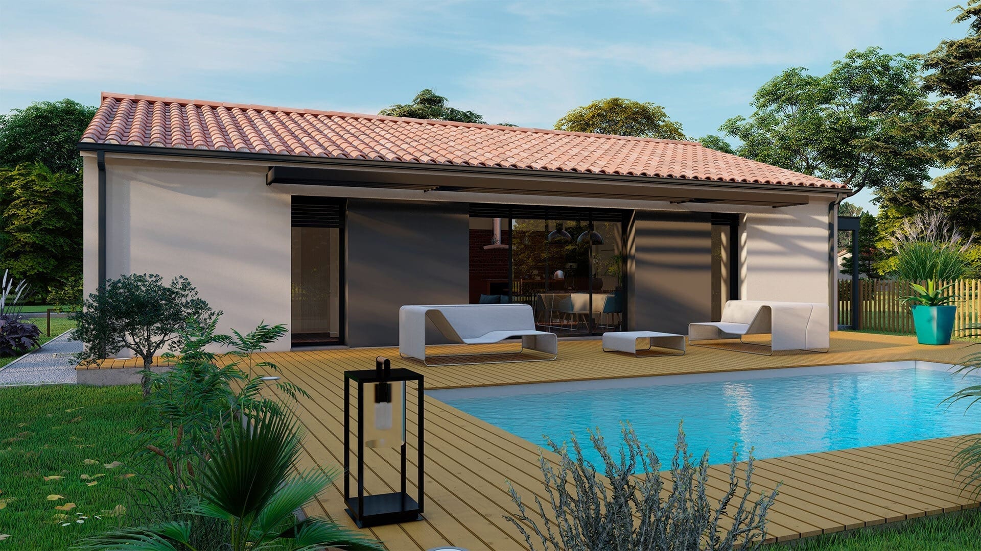 Photo 1 : illustration du modèle Variante Loft contemporaine