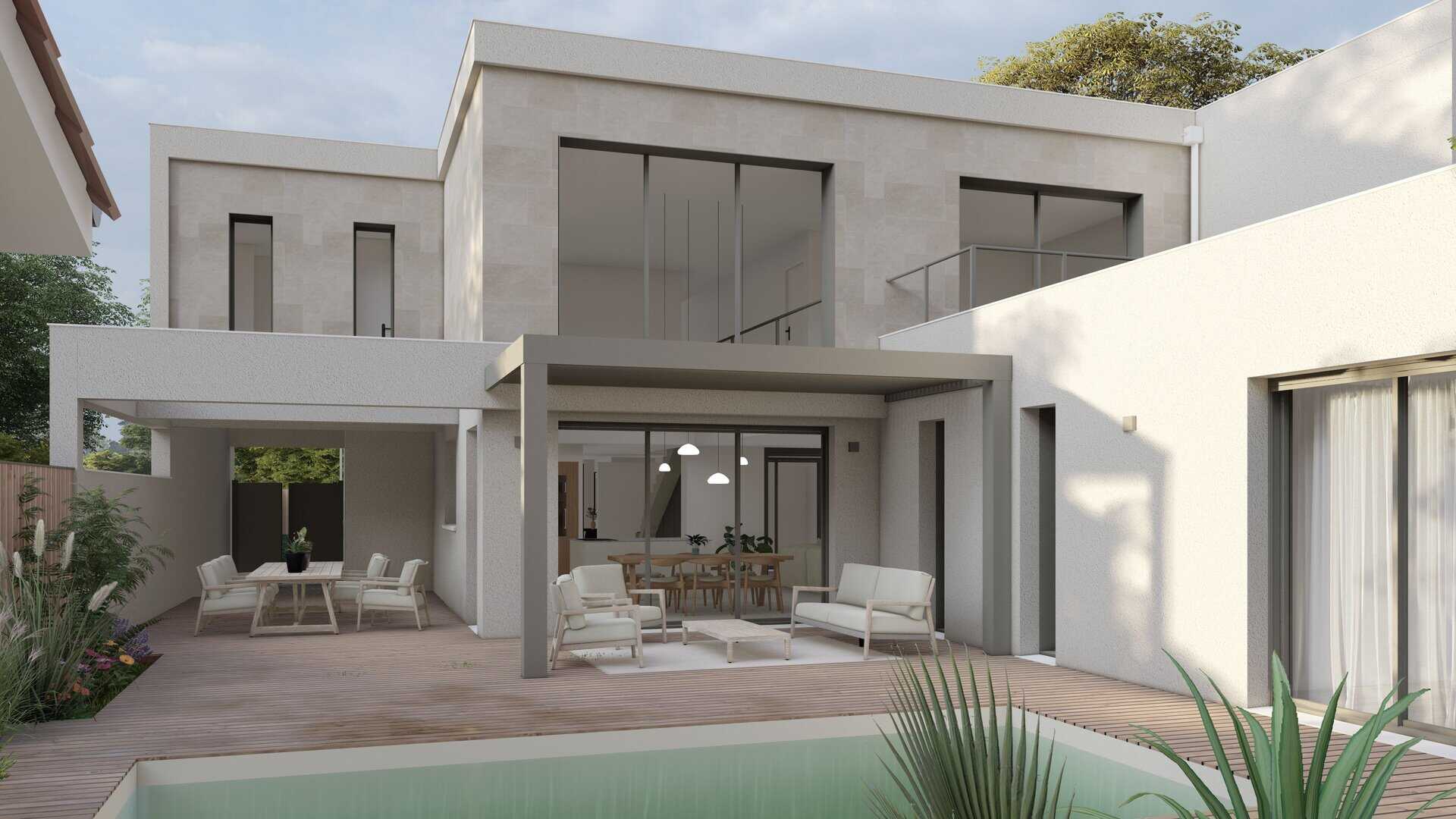 perspective façade arrière